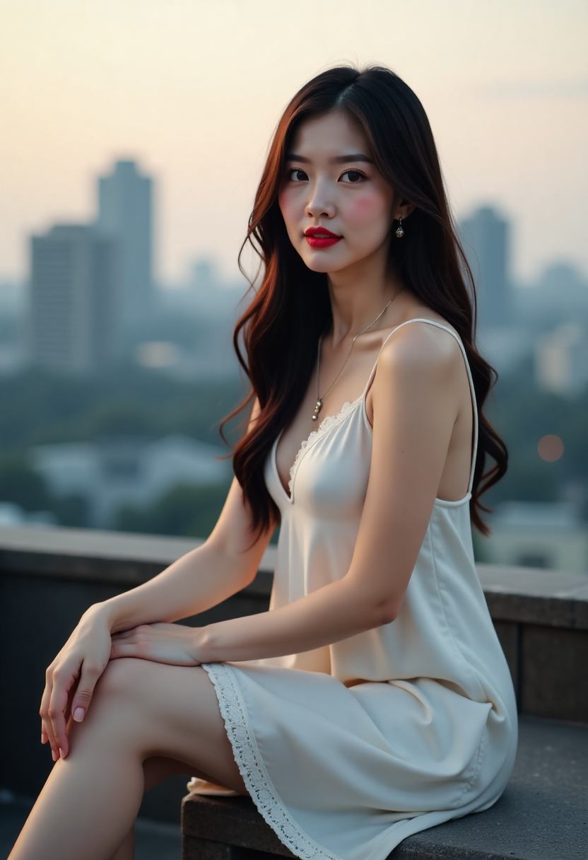 不同光线下妆感判断